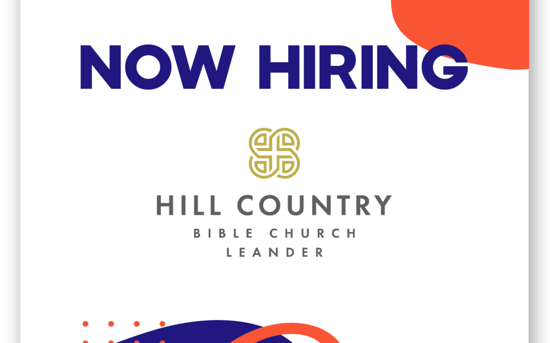 Discipleship Pastor Job at Hill Country Bible Church Leander in Leander, Texas